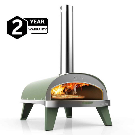 ZiiPa Piana Wood Pellet Pizza Oven with Rotating Stone – Eucalyptus