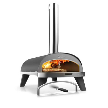 ZiiPa Piana Wood Pellet Pizza Oven with Rotating Stone – Slate