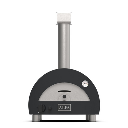 Alfa Forni Moderno Portable Gas Pizza Oven - Slate Grey