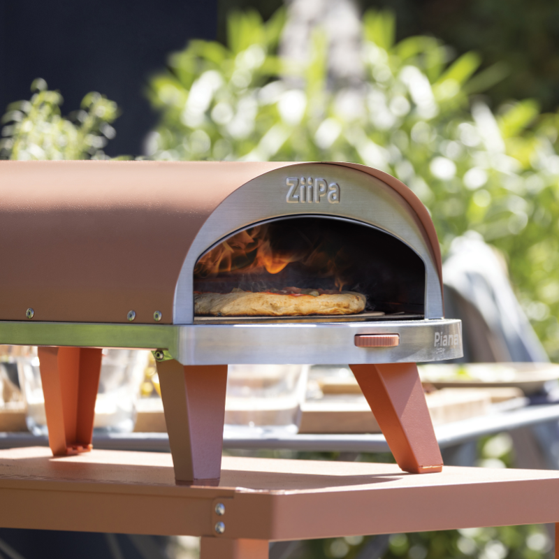 ZiiPa Piana Gas Fired Pizza Oven with Rotating Stone